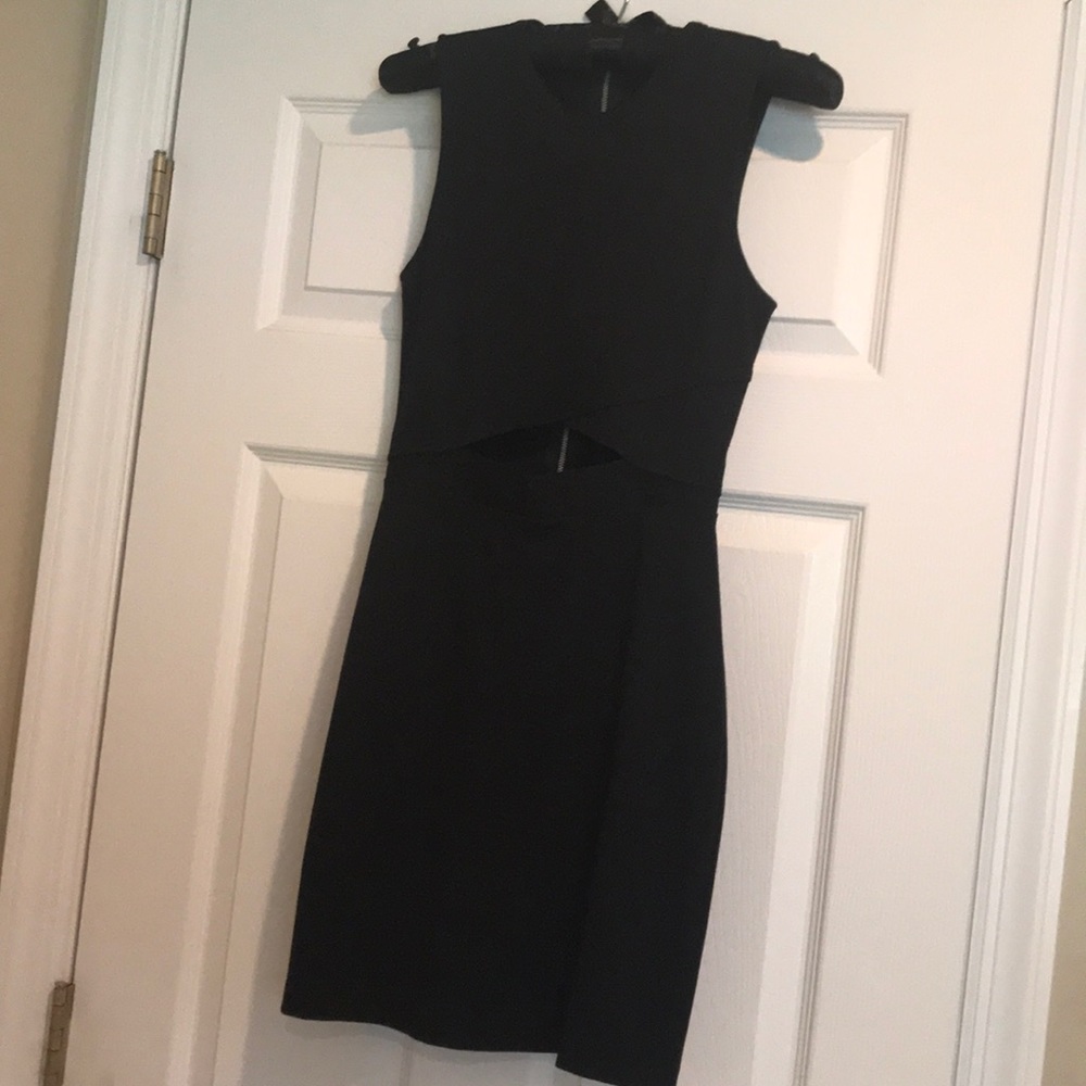 Black Express Mini Dress.